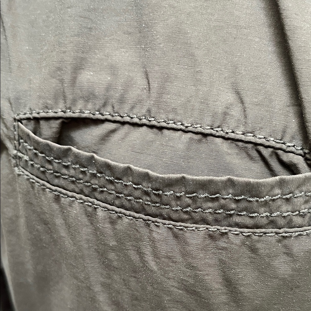 Eileen Fisher Olive Green Utility Vest - Picture 3 of 12